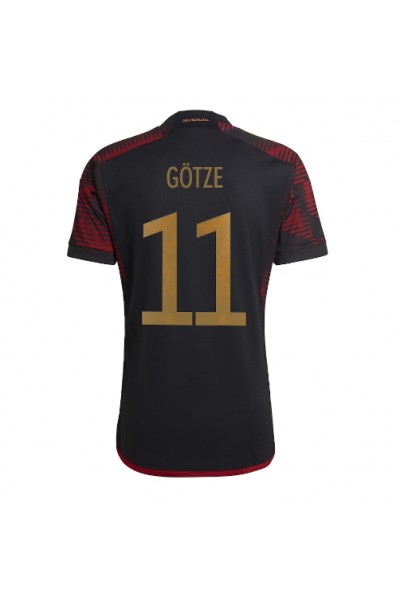 Fotbalové Dres Německo Mario Gotze #11 Venkovní Oblečení MS 2022 Krátký Rukáv